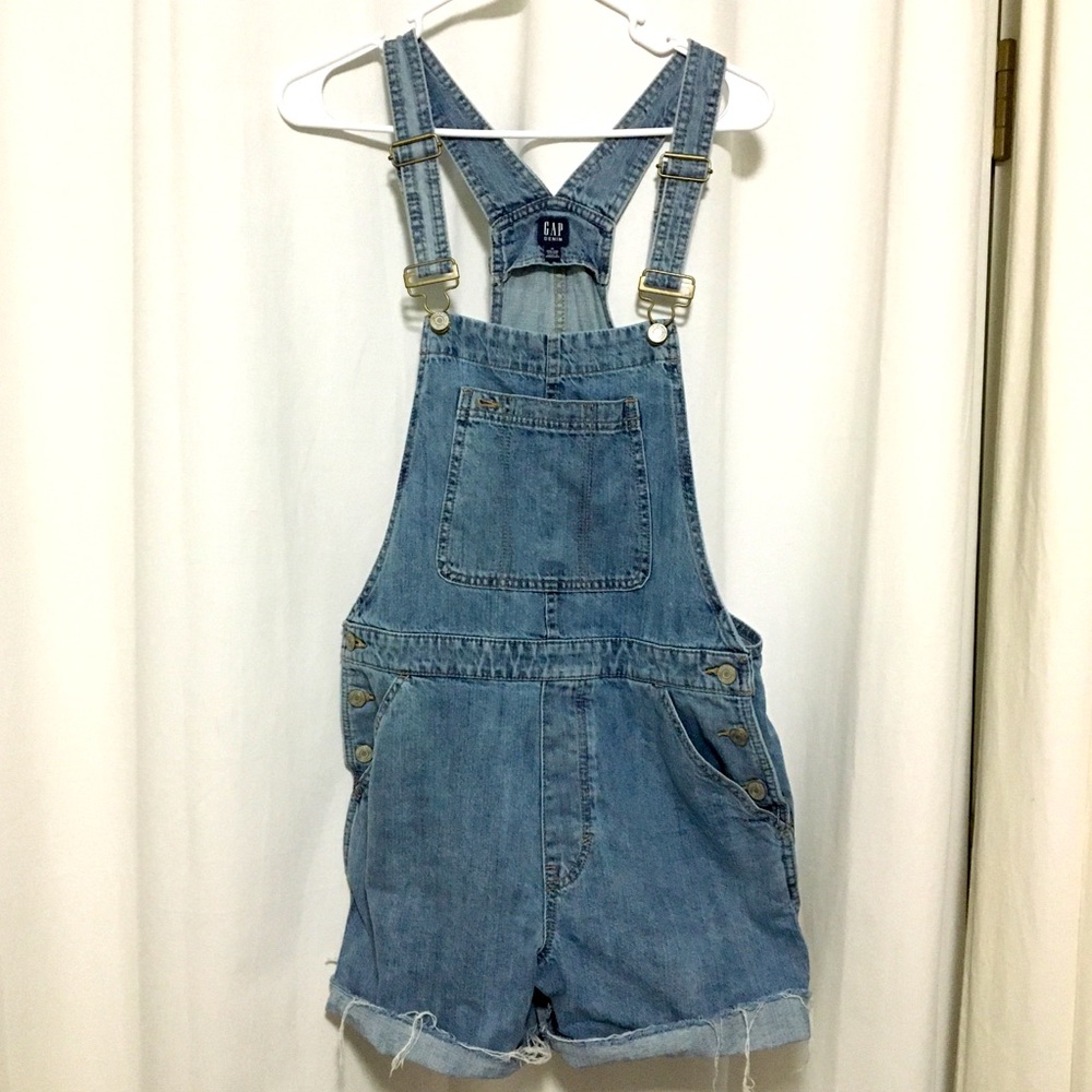 Gap jeans- overall shorts
